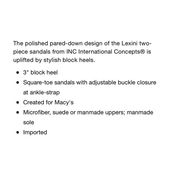 INC Lexini Heels  - Picture 10 of 10